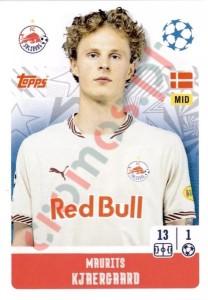 451 Maurits Kjaergaard – UEFA Champions League 2024-2025 Topps