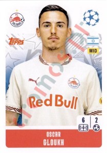 452 Oscar Gloukh – UEFA Champions League 2024-2025 Topps