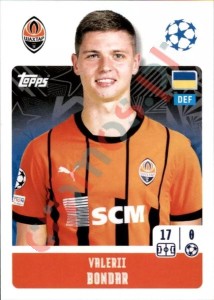199 Valeriy Bondar – UEFA Champions League 2024-2025 Topps
