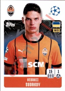 204 Georgiy Sudakov – UEFA Champions League 2024-2025 Topps