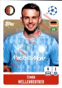 210 Timon Wellenreuther – UEFA Champions League 2024-2025 Topps