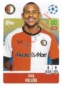 219 Igor Paixão – UEFA Champions League 2024-2025 Topps