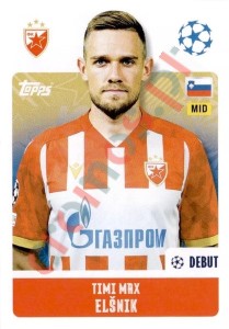 461 Timi Max Elšnik – UEFA Champions League 2024-2025 Topps