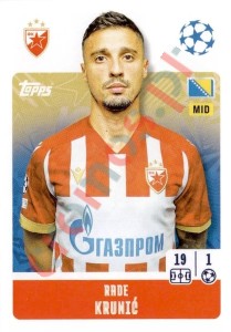 462 Rade Krunić – UEFA Champions League 2024-2025 Topps