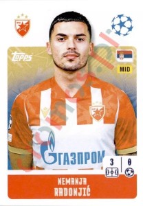 464 Nemanja Radonjić – UEFA Champions League 2024-2025 Topps