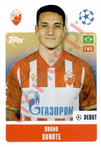 466 Bruno Duarte – UEFA Champions League 2024-2025 Topps