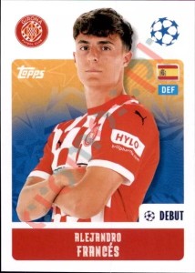224 Alejandro Francés – UEFA Champions League 2024-2025 Topps