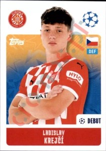 226 Ladislav Krejčí – UEFA Champions League 2024-2025 Topps