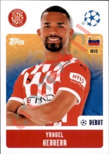 228 Yangel Herrera – UEFA Champions League 2024-2025 Topps