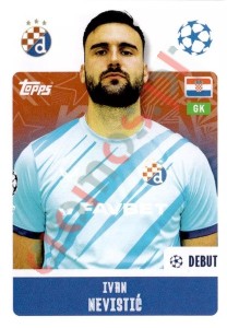 469 Ivan Nevistić – UEFA Champions League 2024-2025 Topps