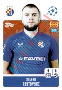 470 Stefan Ristovski – UEFA Champions League 2024-2025 Topps