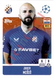 473 Josip Mišić – UEFA Champions League 2024-2025 Topps