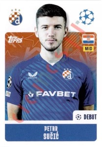 475 Petar Sučić – UEFA Champions League 2024-2025 Topps