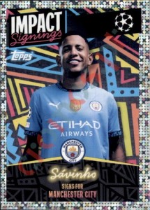 406 Sávinho (Manchester City) – UEFA Champions League 2024-2025 Topps