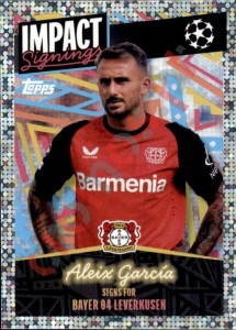 409 Aleix García (Bayer 04 Leverkusen) – UEFA Champions League 2024-2025 Topps