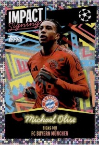 413 Michael Olise (FC Bayern München) – UEFA Champions League 2024-2025 Topps