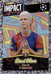 416 Dani Olmo (FC Barcelona) – UEFA Champions League 2024-2025 Topps