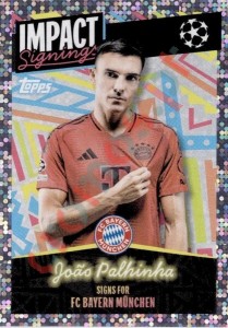 417 João Palhinha (FC Bayern München) – UEFA Champions League 2024-2025 Topps