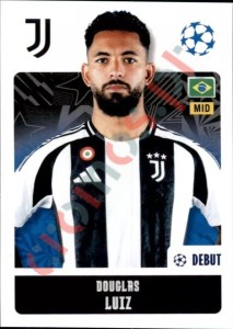 254 Douglas Luiz – UEFA Champions League 2024-2025 Topps