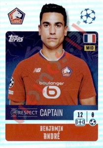 480 Benjamin André (Captain) – UEFA Champions League 2024-2025 Topps