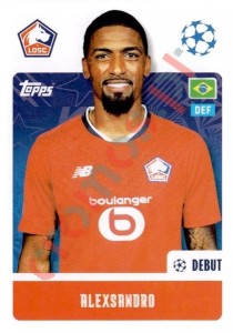 484 Alexsandro – UEFA Champions League 2024-2025 Topps