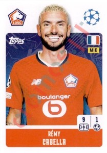 486 Rémy Cabella – UEFA Champions League 2024-2025 Topps