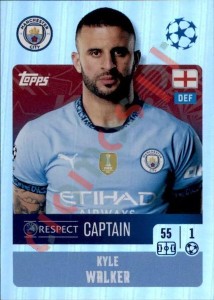 272 Kyle Walker (Captain) – UEFA Champions League 2024-2025 Topps