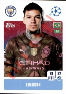 273 Ederson – UEFA Champions League 2024-2025 Topps