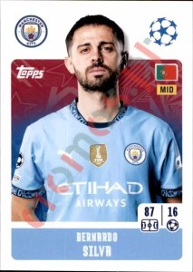 279 Bernardo Silva – UEFA Champions League 2024-2025 Topps