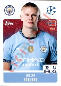 281 Erling Haaland – UEFA Champions League 2024-2025 Topps