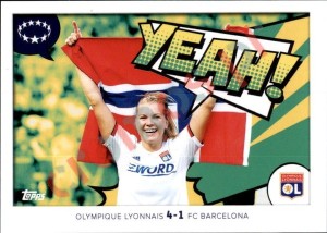 399 Ada Hegerberg (Season 2018/19) – UEFA Champions League 2024-2025 Topps