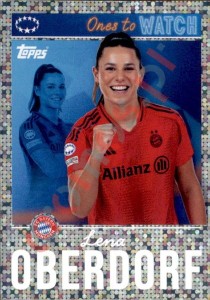507 Lena Oberdorf (FC Bayern München) – UEFA Champions League 2024-2025 Topps