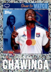 513 Tabitha Chawinga (Olympique Lyonnais) – UEFA Champions League 2024-2025 Topps