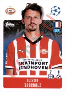 298 Olivier Boscagli – UEFA Champions League 2024-2025 Topps