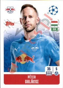309 Péter Gulácsi – UEFA Champions League 2024-2025 Topps