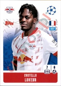 310 Castello Lukeba – UEFA Champions League 2024-2025 Topps