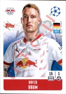 312 David Raum – UEFA Champions League 2024-2025 Topps