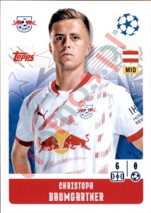 315 Christoph Baumgartner – UEFA Champions League 2024-2025 Topps