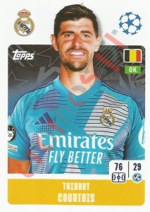 321 Thibaut Courtois – UEFA Champions League 2024-2025 Topps