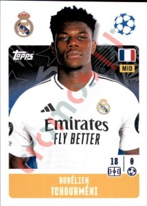 323 Aurélien Tchouaméni – UEFA Champions League 2024-2025 Topps