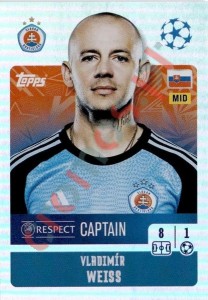 492 Vladimír Weiss (Captain) – UEFA Champions League 2024-2025 Topps