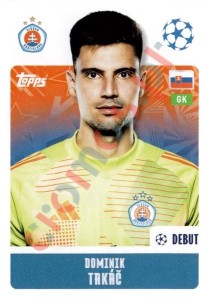 493 Dominik Takáč – UEFA Champions League 2024-2025 Topps