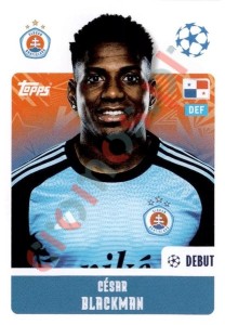 494 César Blackman – UEFA Champions League 2024-2025 Topps