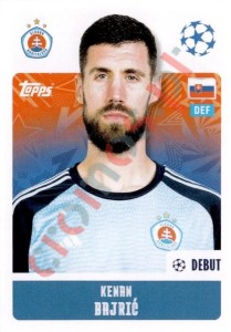 497 Kenan Bajrić – UEFA Champions League 2024-2025 Topps