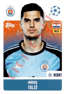 499 Marko Tolić – UEFA Champions League 2024-2025 Topps