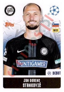 337 Jon Gorenc Stanković – UEFA Champions League 2024-2025 Topps