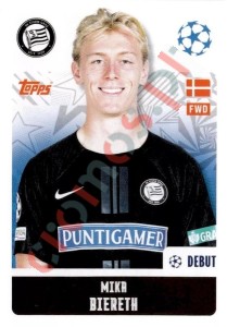 341 Mika Biereth – UEFA Champions League 2024-2025 Topps