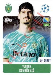 357 Vladan Kovačević – UEFA Champions League 2024-2025 Topps