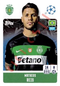 360 Matheus Reis – UEFA Champions League 2024-2025 Topps