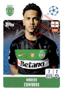 364 Marcus Edwards – UEFA Champions League 2024-2025 Topps